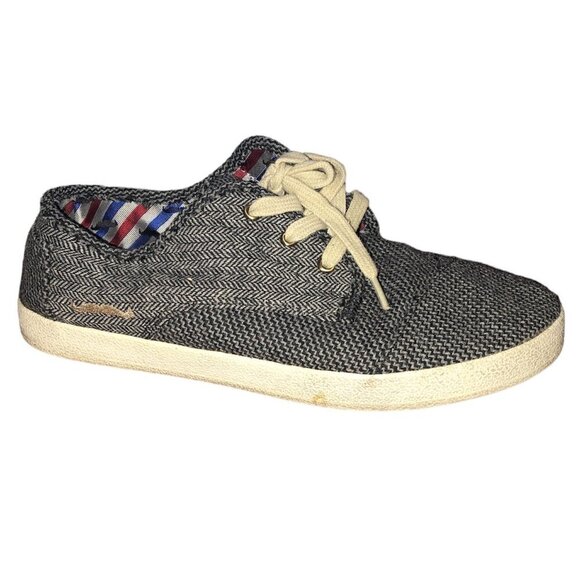 TOMS Sneaker Shoes Women's Size US8 Gray Paseo Movember Herringbone Mix - Picture 8 of 8